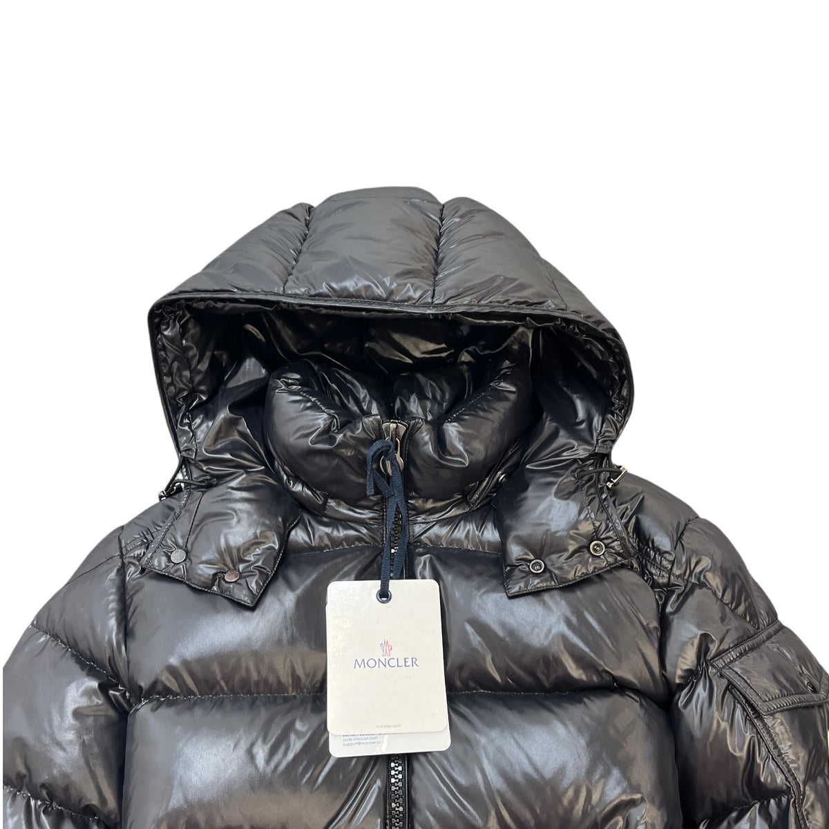 Men's Maya Down Jacket Black Size 1 / S - Photo 5