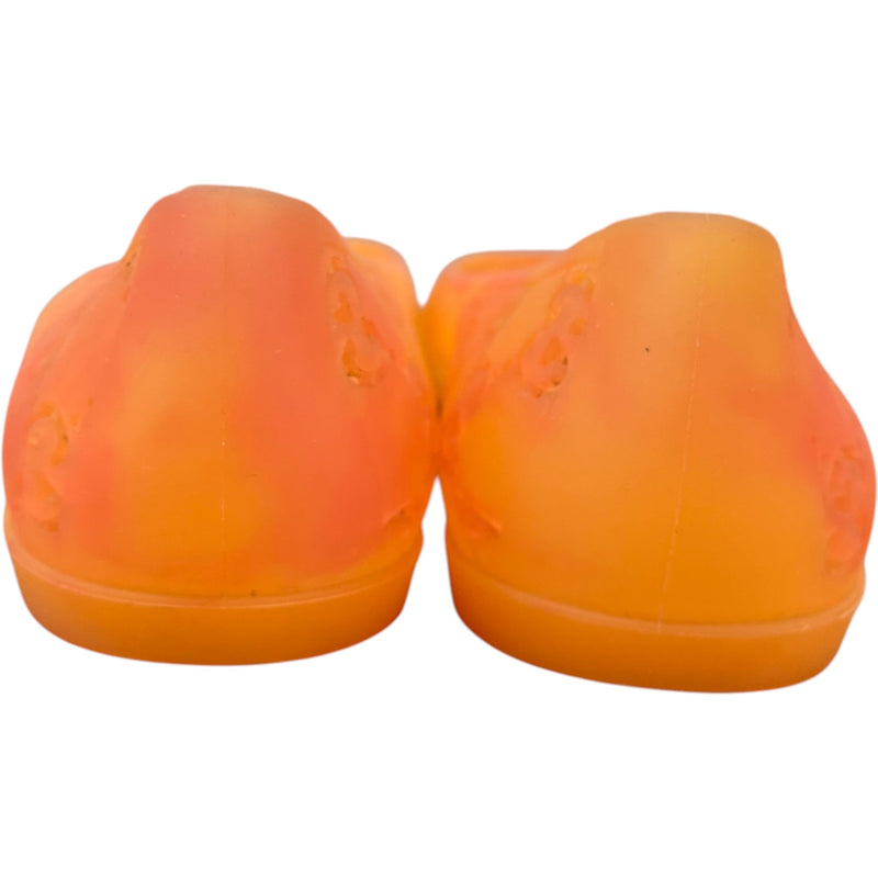 Women's GG Jelly Ballet Flats Sandals Orange Size UK 3 / EU 36
