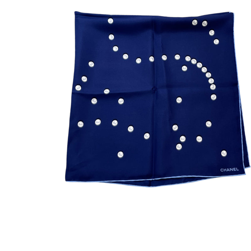 Women's Pearl Pattern Scarf Blue