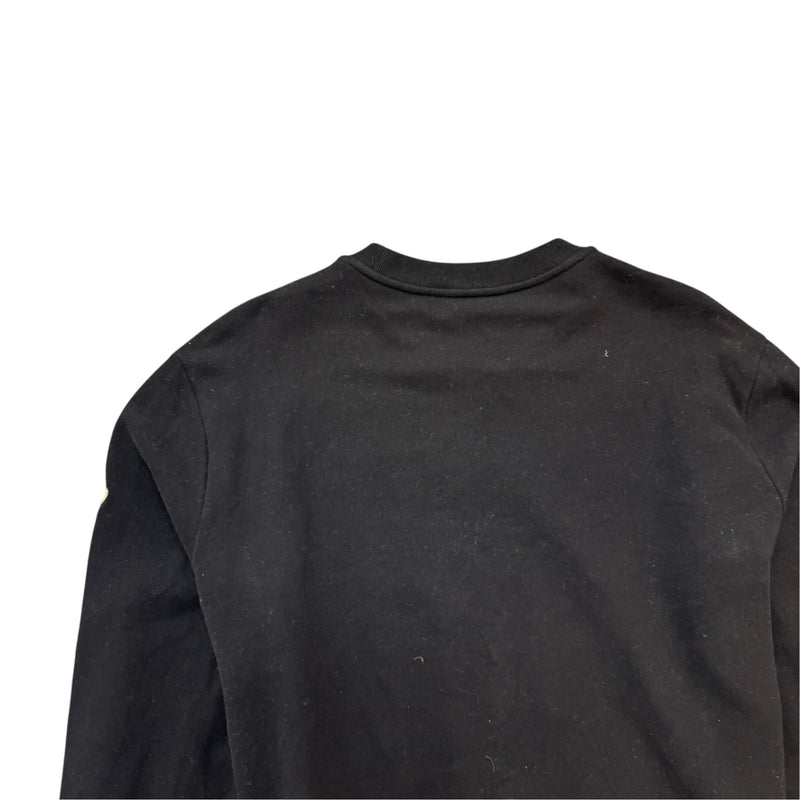 Men's Felpa Sweatshirt Black Size XL