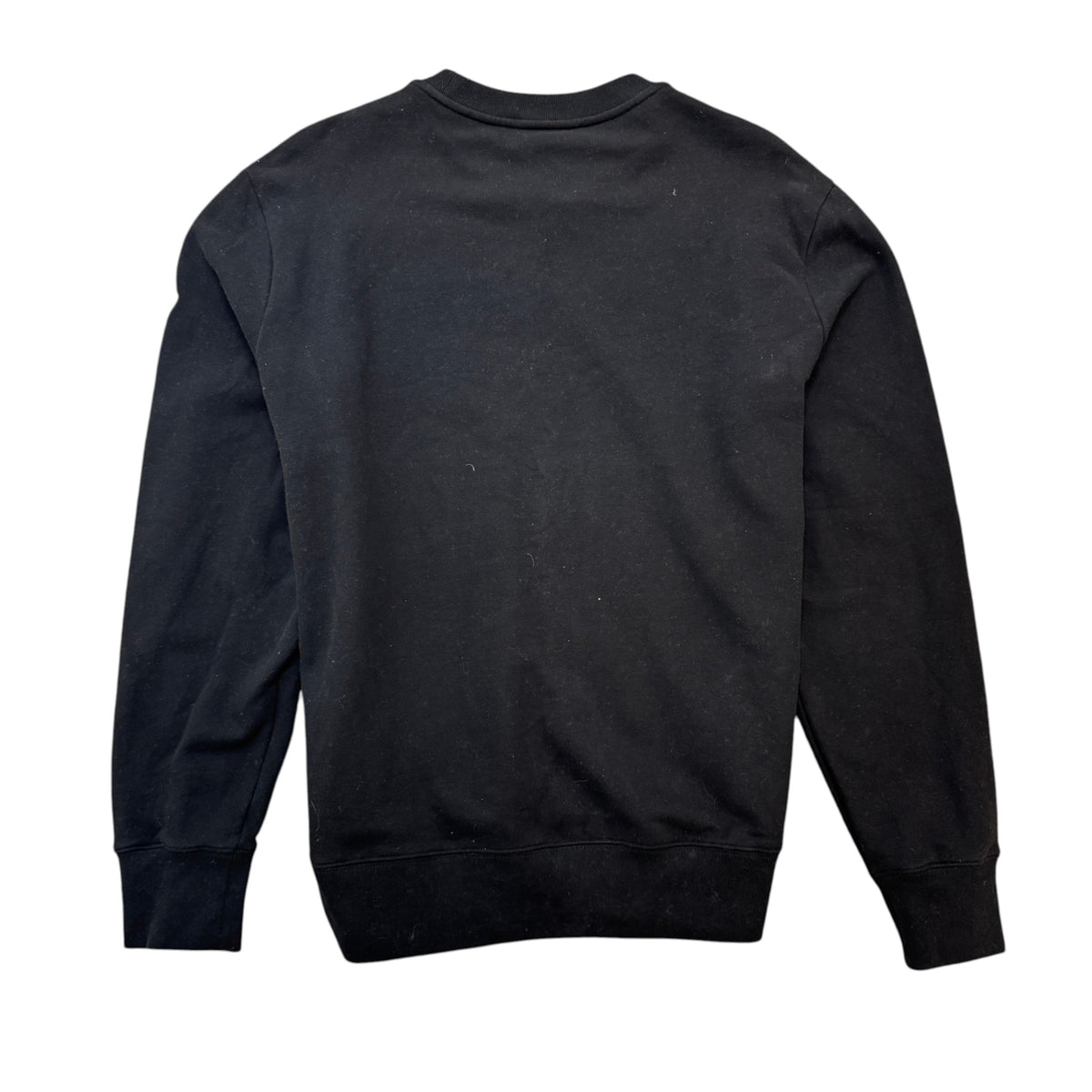 Men's Felpa Sweatshirt Black Size XL - Photo 2