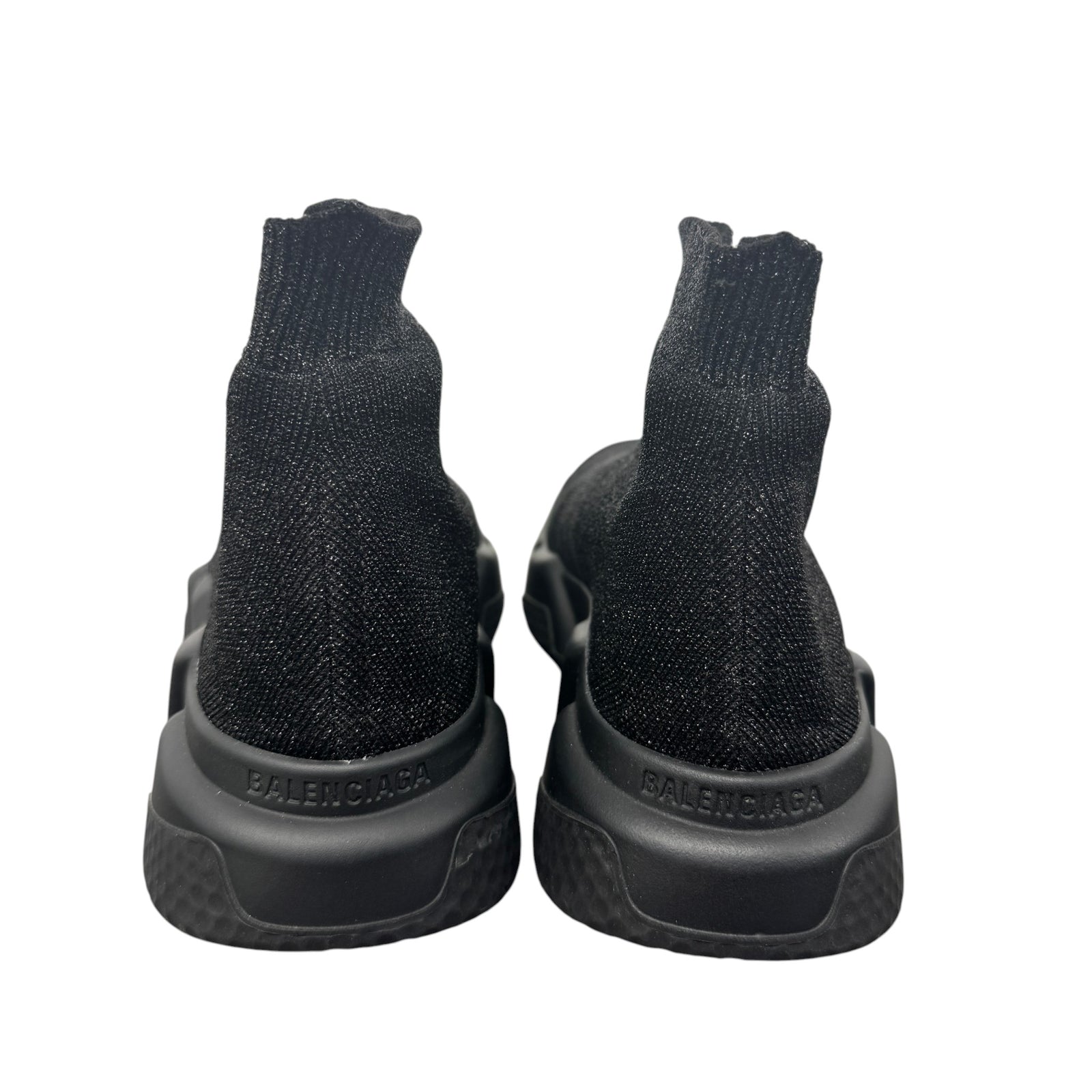 Women's Speed Sock High Trainers Black Size EU 36 / UK 3 - Photo 8