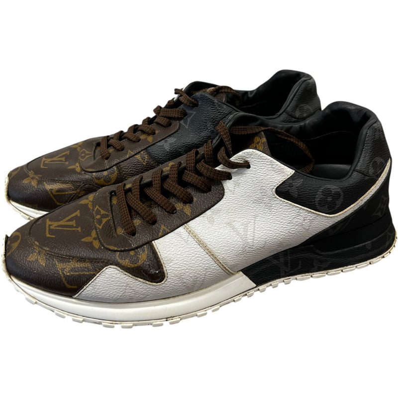 Men's Monogram Run Away Low Trainers Brown Size EU 42 / UK 8