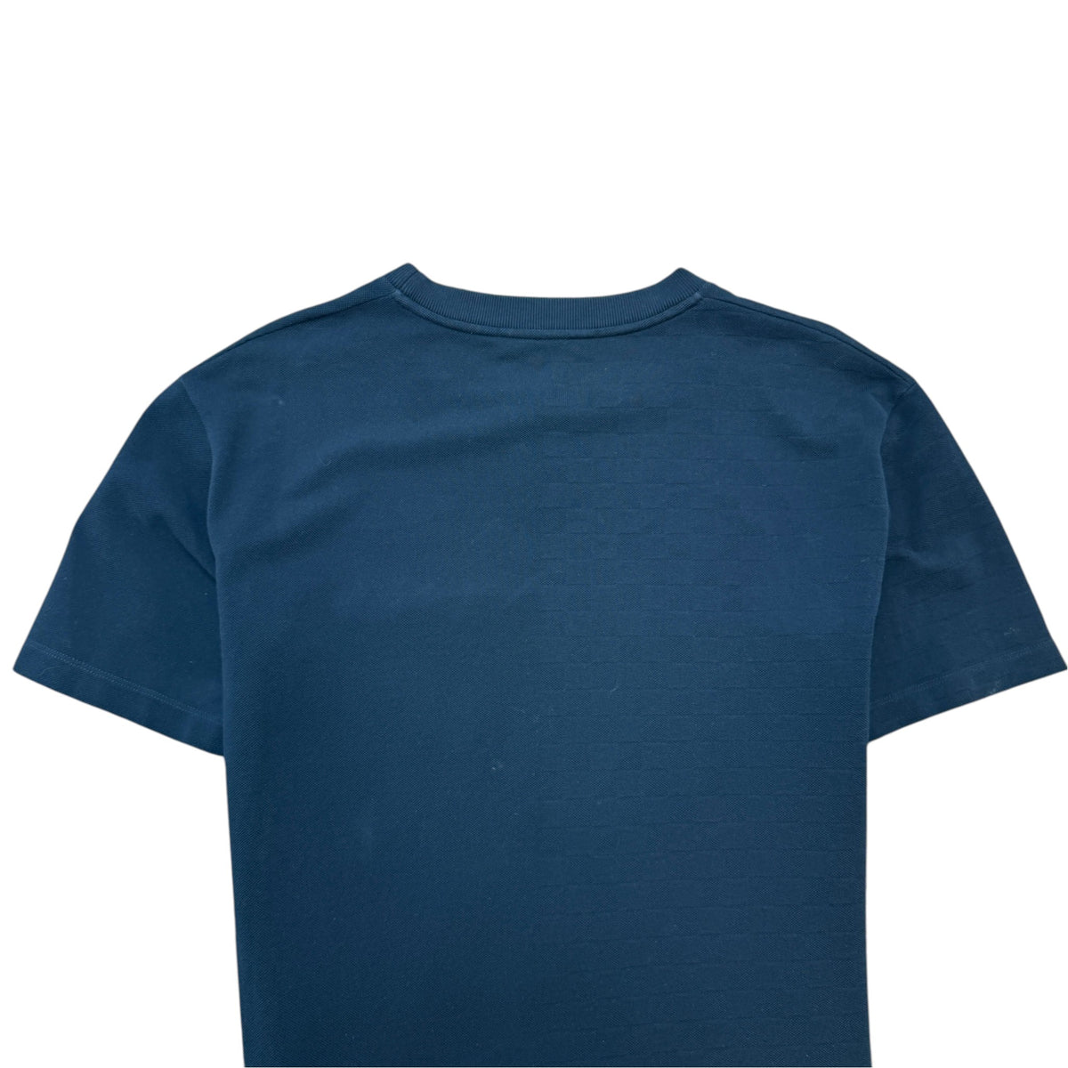 Men's Damier T-Shirt Navy Size M - Photo 5