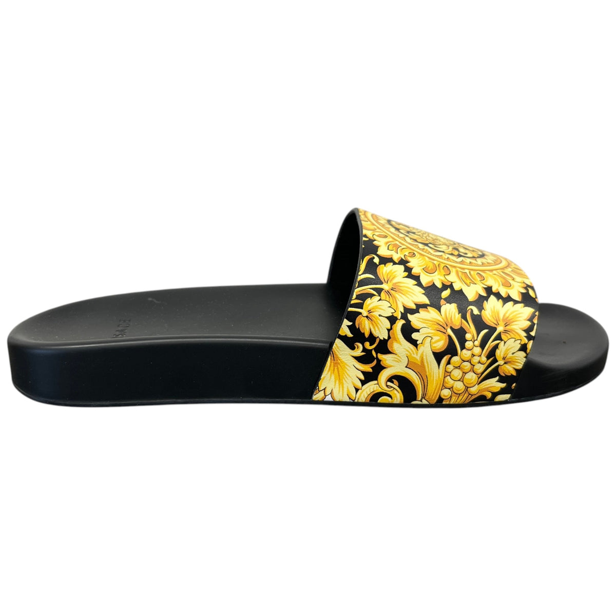 Men's Barocco Medusa Slides Black Size UK 7 / EU 41 - Photo 1