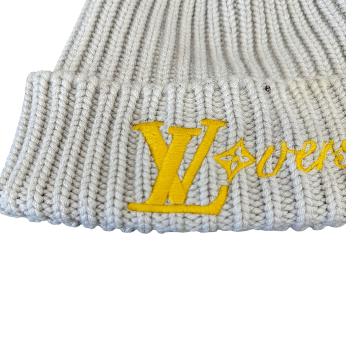 Men's LV Vers Beanie Grey - Photo 5