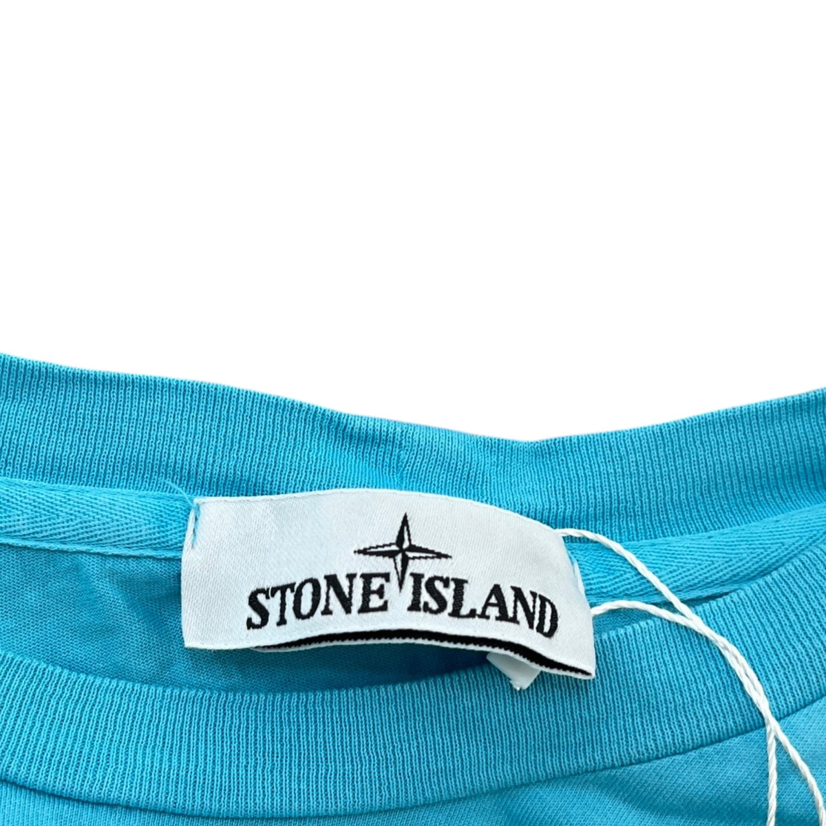 Men's Patch Logo T-Shirt Blue Size L - Photo 7