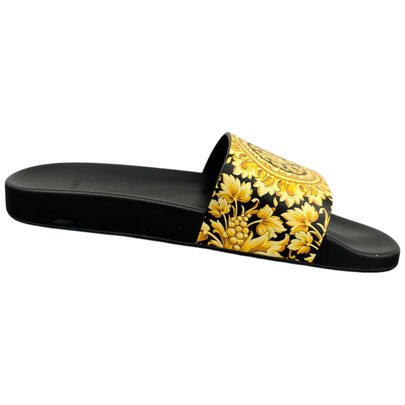 Men's Barocco Medusa Slides Black Size UK 7 / EU 41