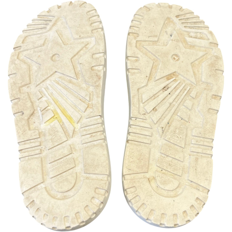 Women's Dway Toile De Jouy Slides Navy Size EU 37.5 / UK 4.5