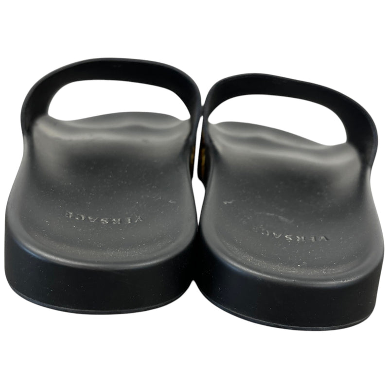 Men's Barocco Medusa Slides Black Size UK 7 / EU 41