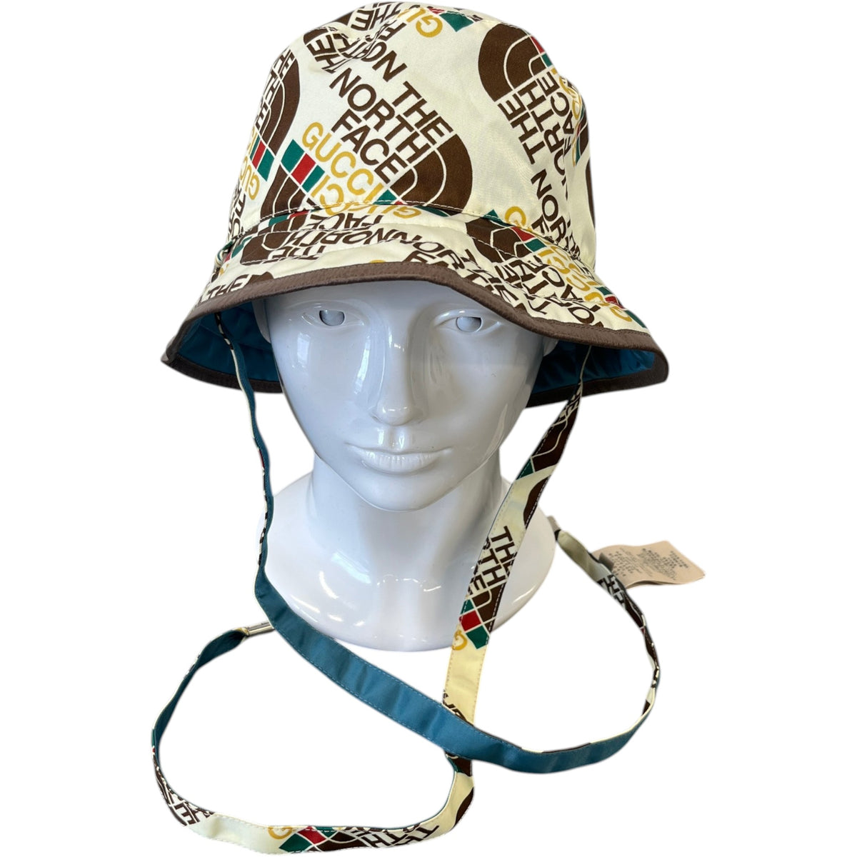 Men's X The North Face Reversible Bucket Hat Brown Size L - Photo 2