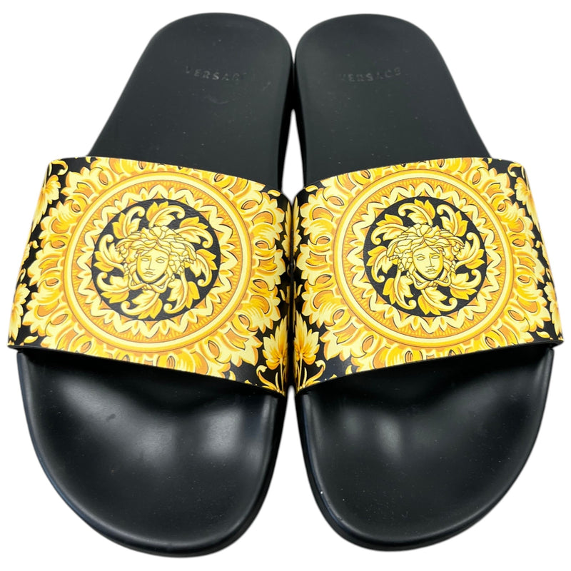 Men's Barocco Medusa Slides Black Size UK 7 / EU 41