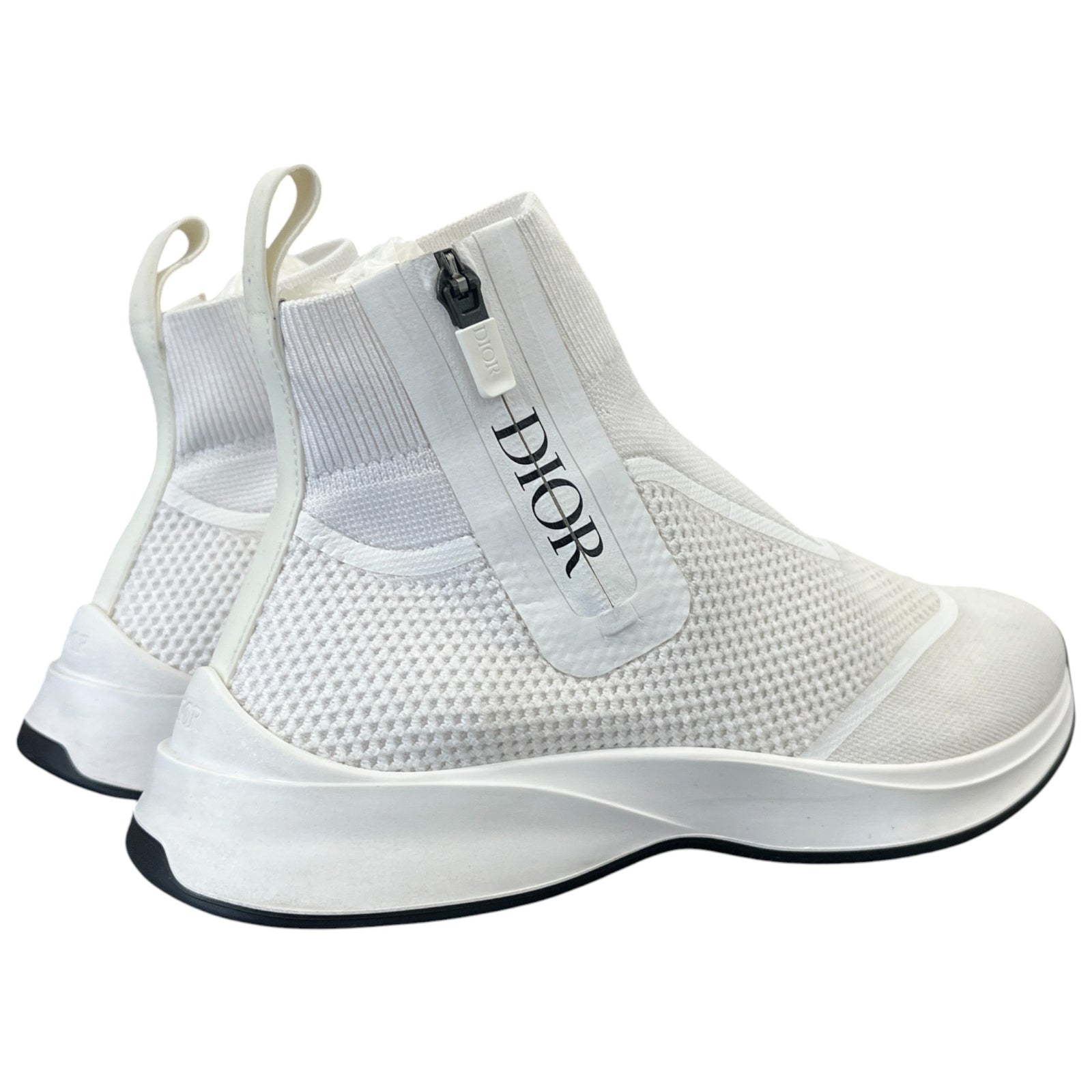 Men's B25 High Trainers White Size EU 39 / UK 5 - Photo 9