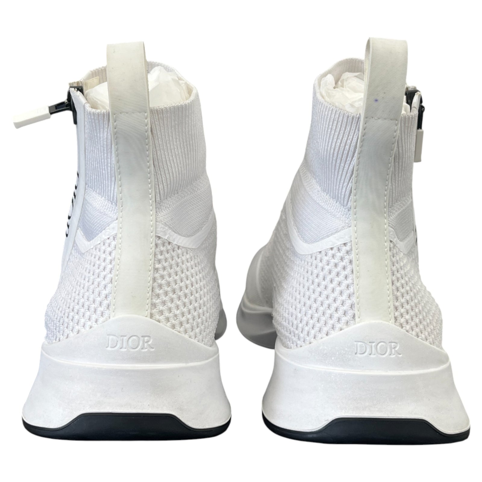 Men's B25 High Trainers White Size EU 39 / UK 5 - Photo 7