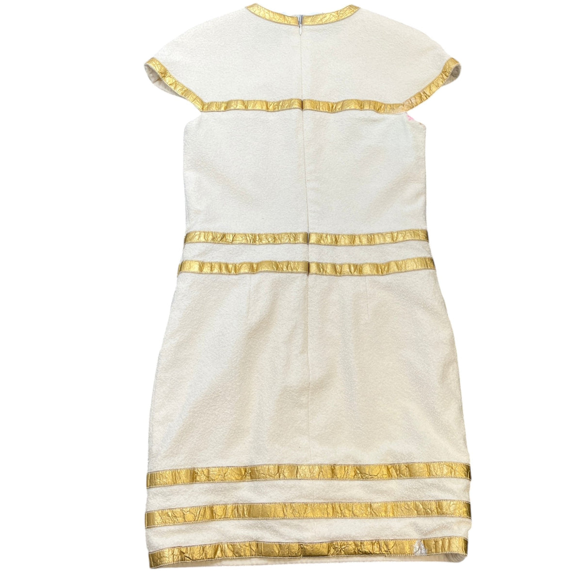 Women's Métiers d'Art Egyptomania Dress White Size M / UK 10 - Photo 2