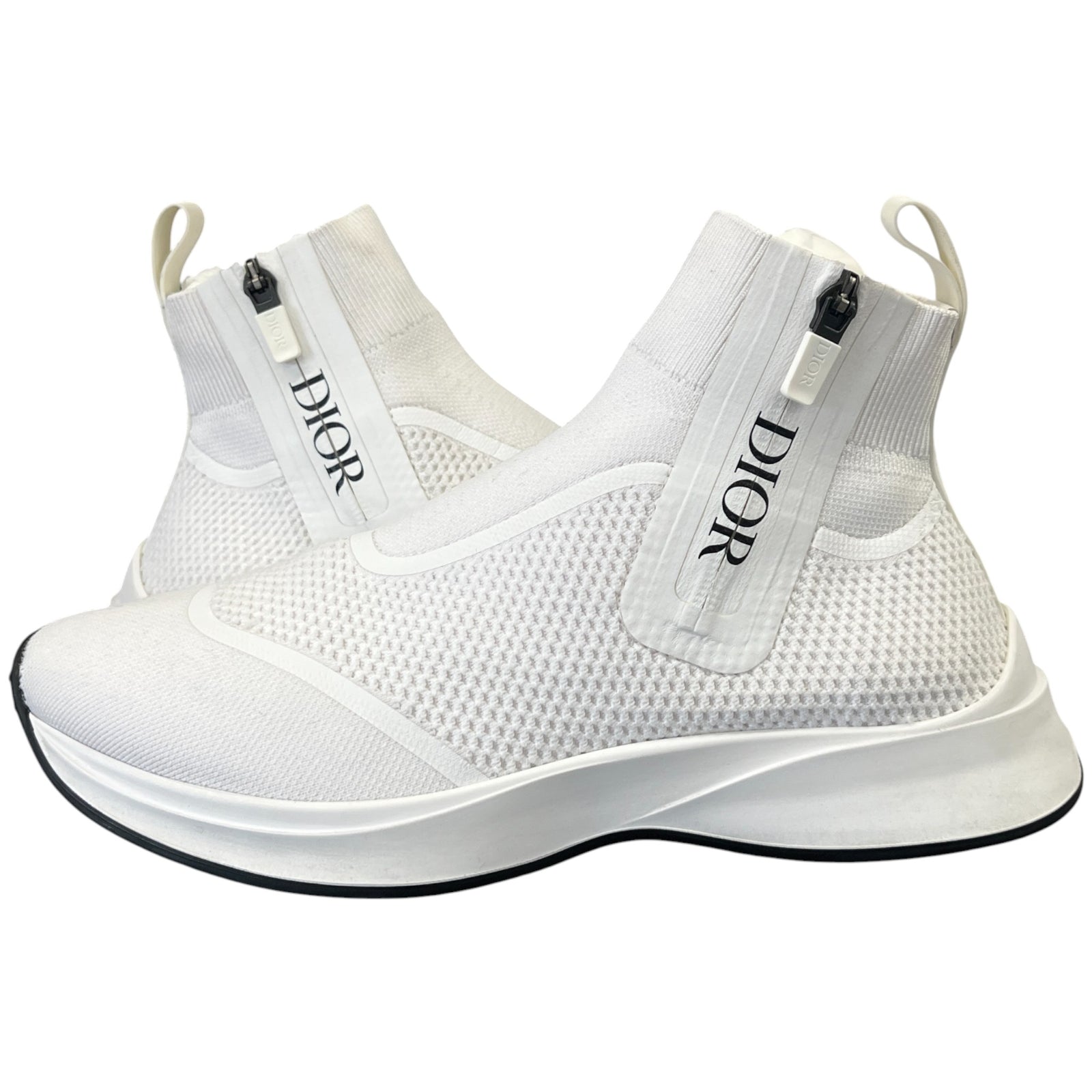 Men's B25 High Trainers White Size EU 39 / UK 5 - Photo 3