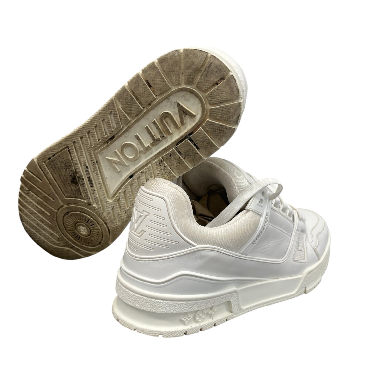 Men's Lv Low Trainers White Size EU 41.5 / UK 7.5 - Photo 10