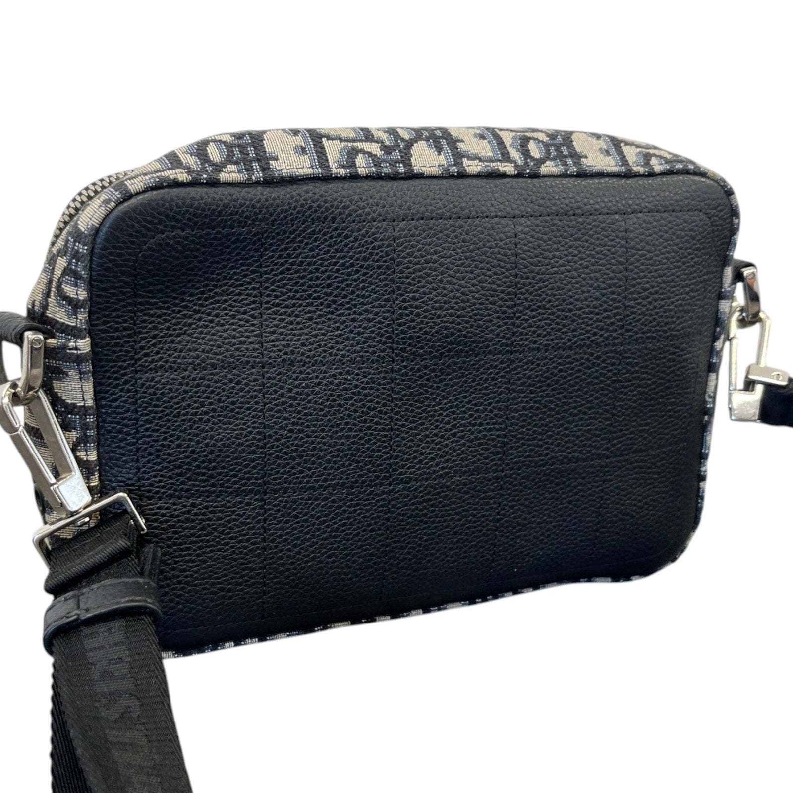 Men's Oblique Safari Messenger Bag Navy - Photo 8