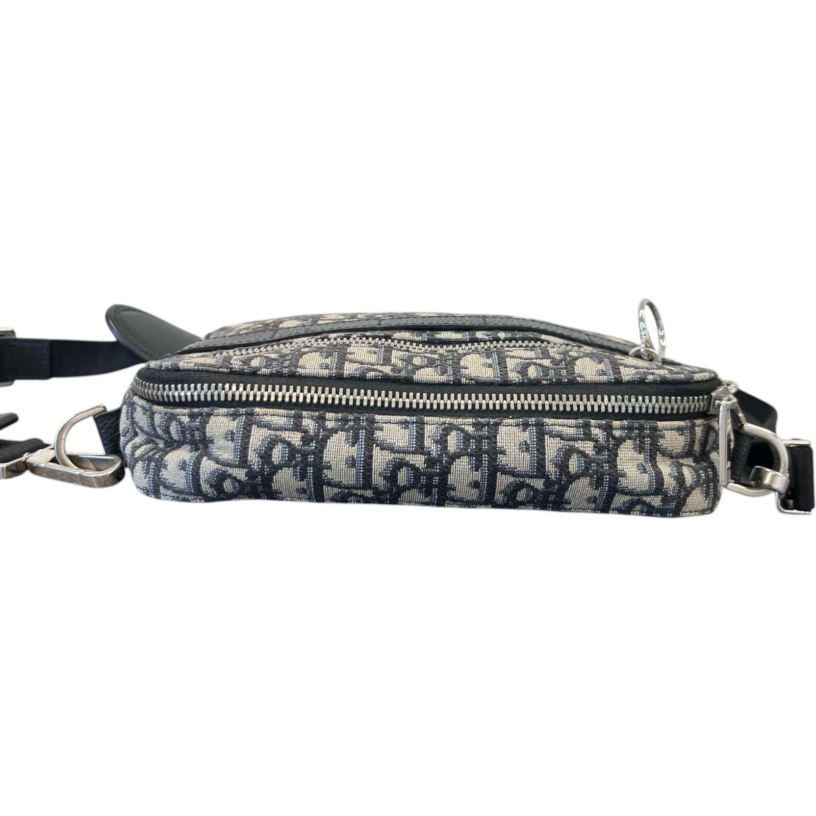 Men's Oblique Safari Messenger Bag Navy - Photo 10