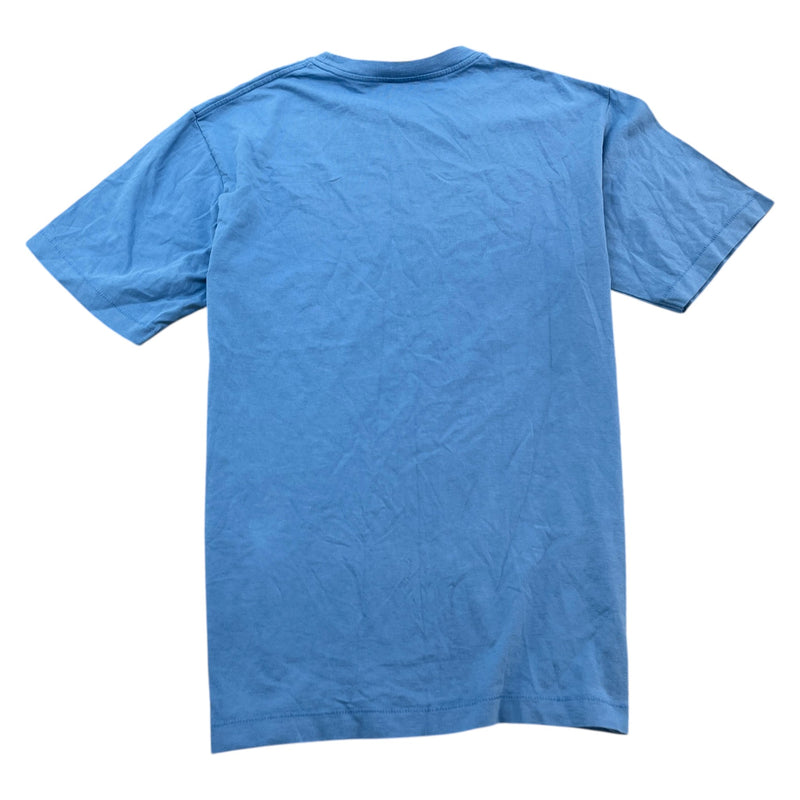 Men's Boke Flower Crest T-Shirt Blue Size M