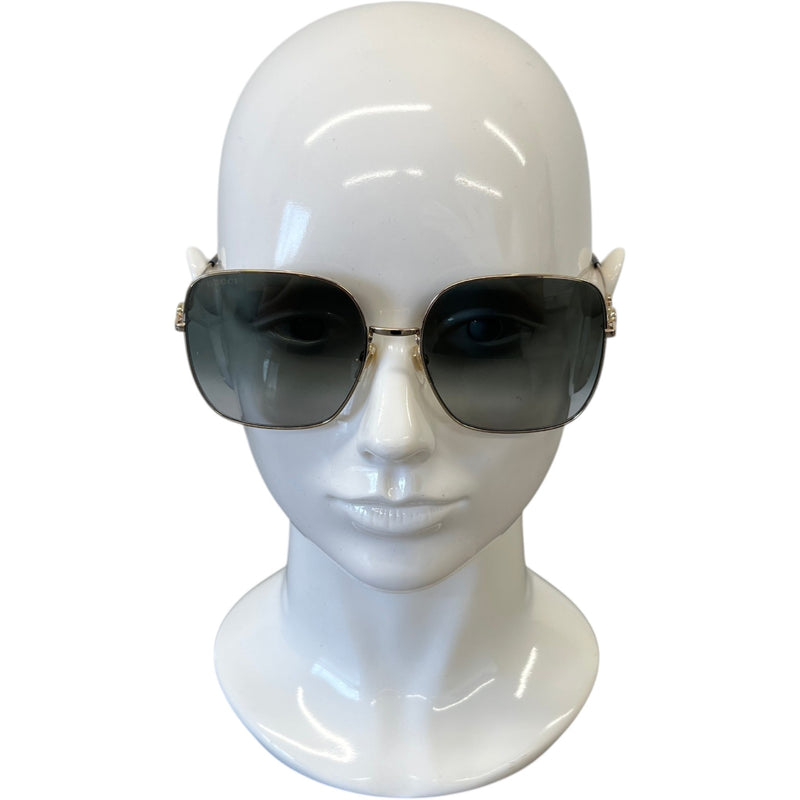 Women's Horsebit Sunglasses Gold