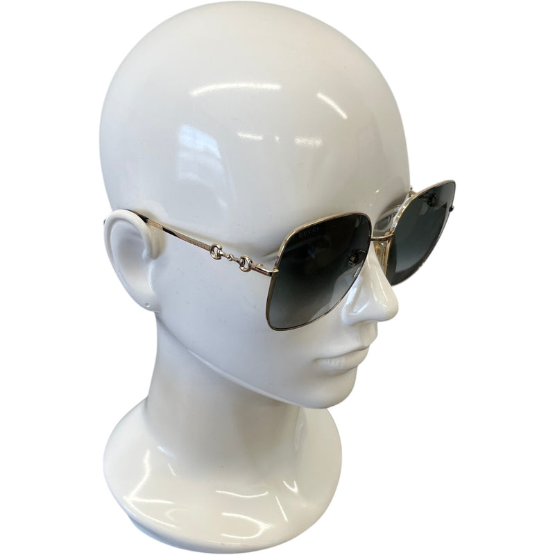 Women's Horsebit Sunglasses Gold