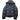 Men's Detachable Sleeve Down Jacket Black Size S