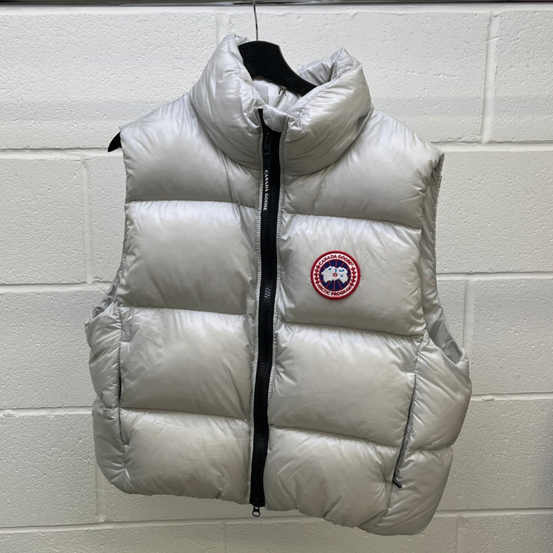 Women's Cypress Quilted Gilet Silver Size S