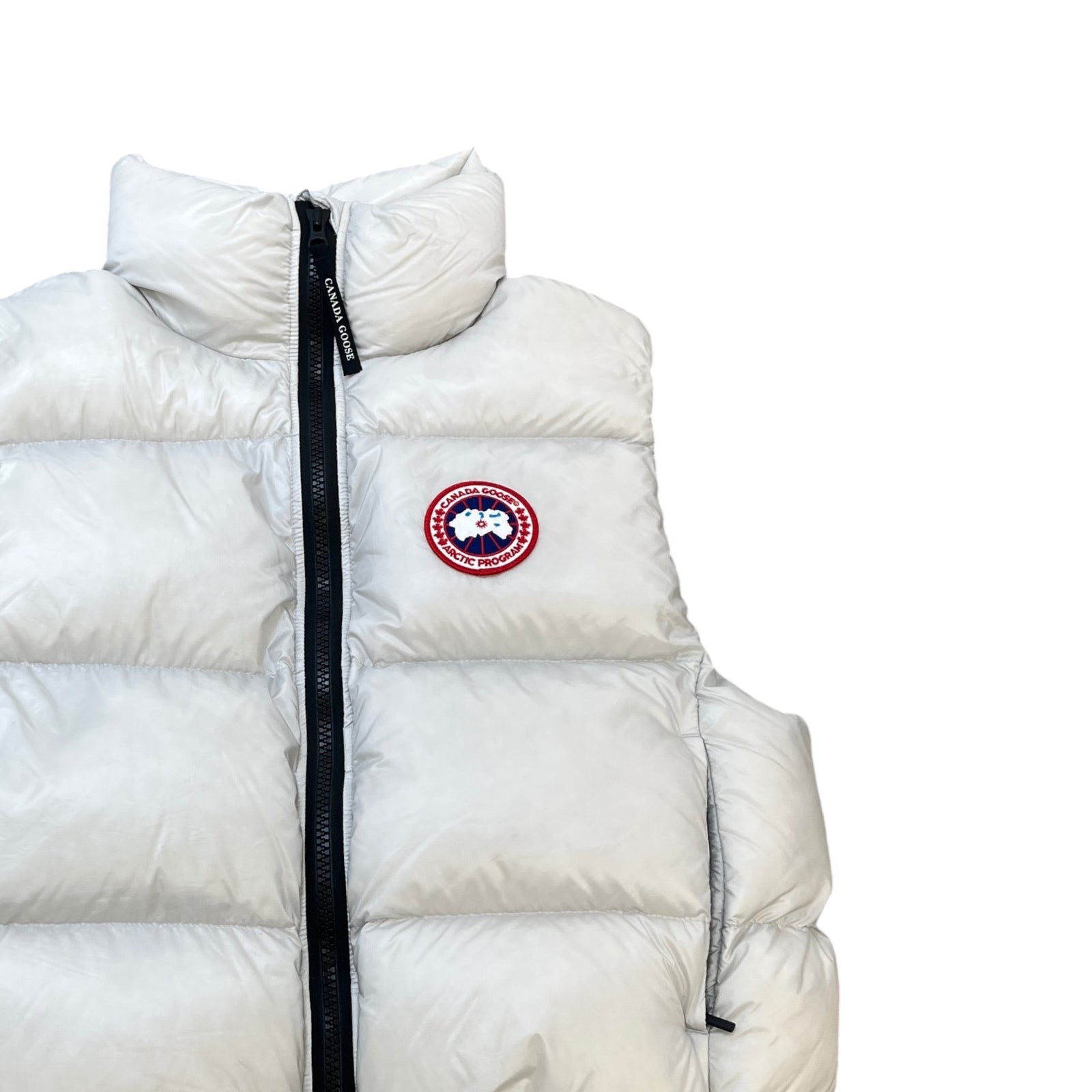 Women's Cypress Quilted Gilet Silver Size S - Photo 3