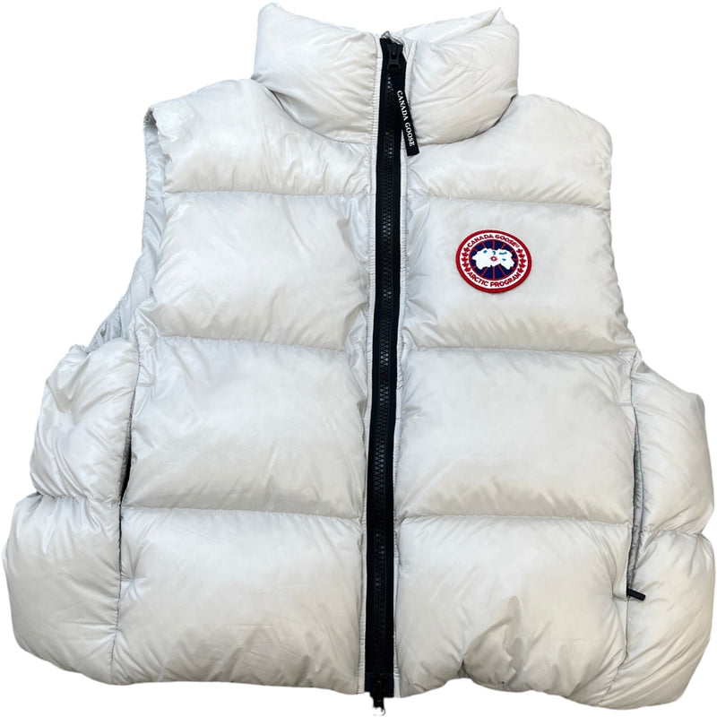 Women's Cypress Quilted Gilet Silver Size S