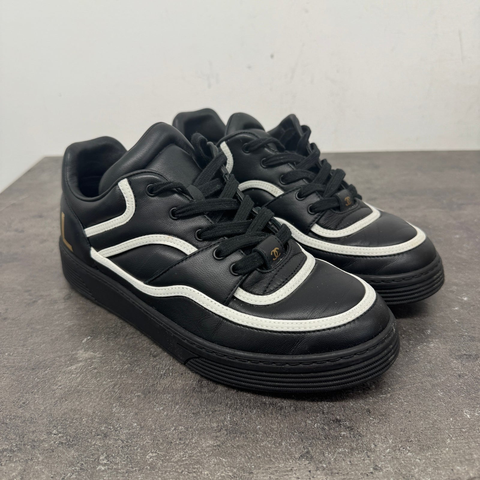 Women's Logo Low Trainers Black Size EU 37.5 / UK 4.5 - Photo 11