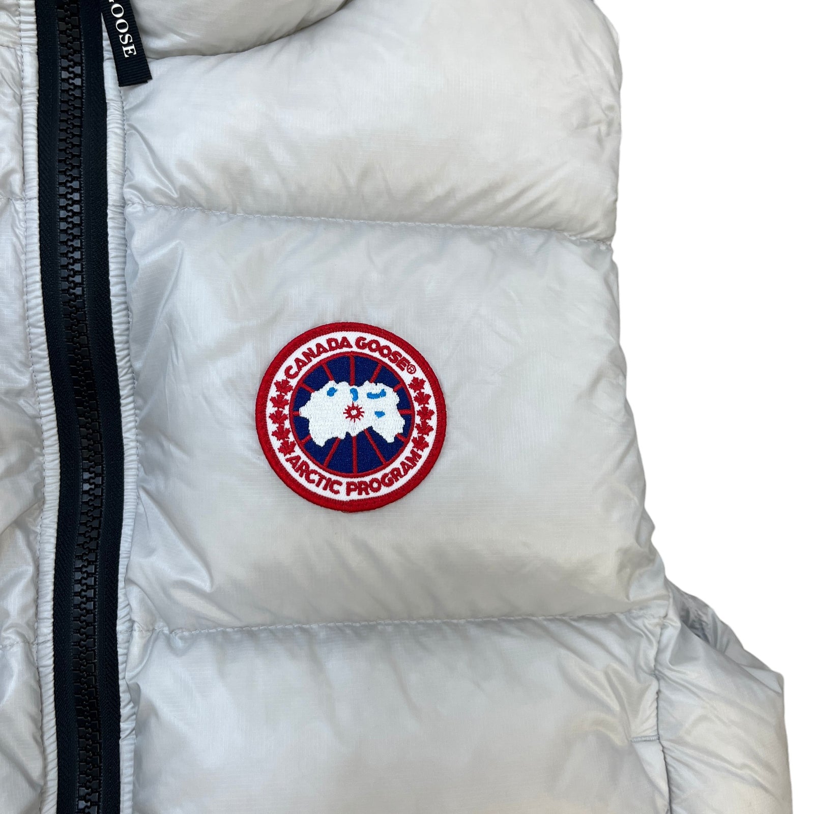 Women's Cypress Quilted Gilet Silver Size S - Photo 5