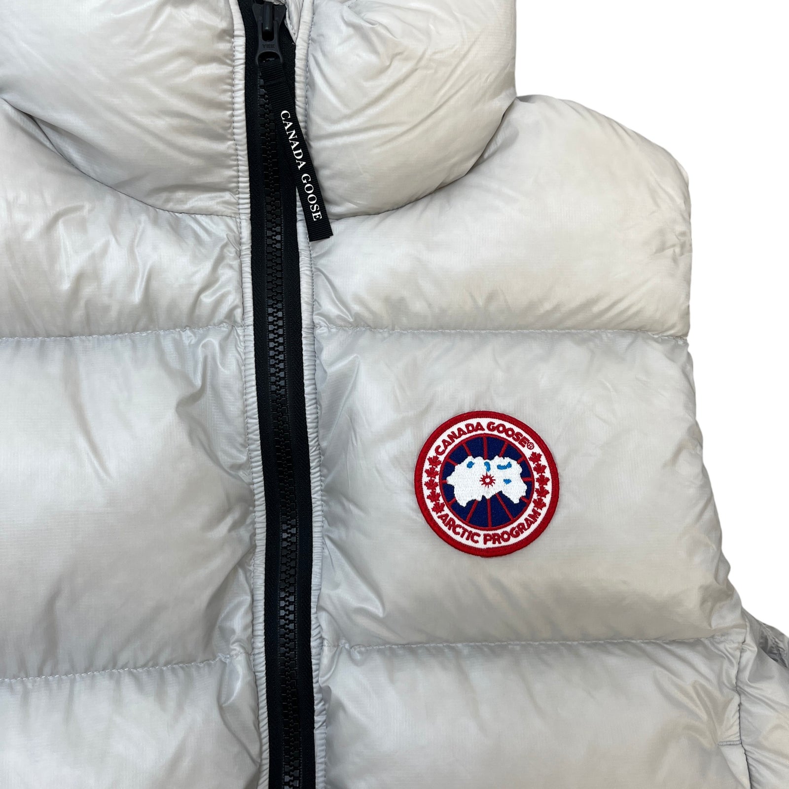 Women's Cypress Quilted Gilet Silver Size S - Photo 7