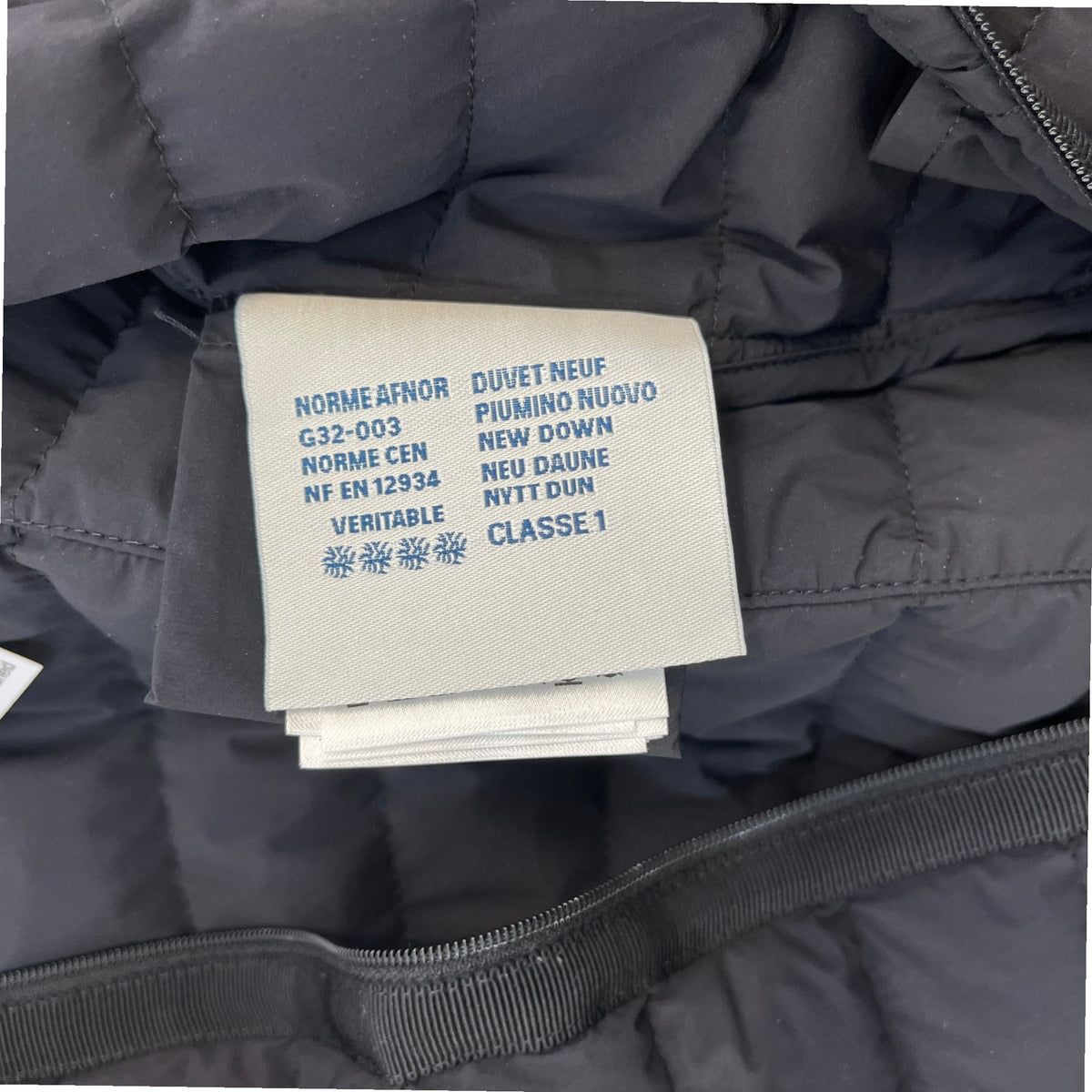 Women's Charrette Down Jacket Black Size 2 / UK 12 - Photo 6