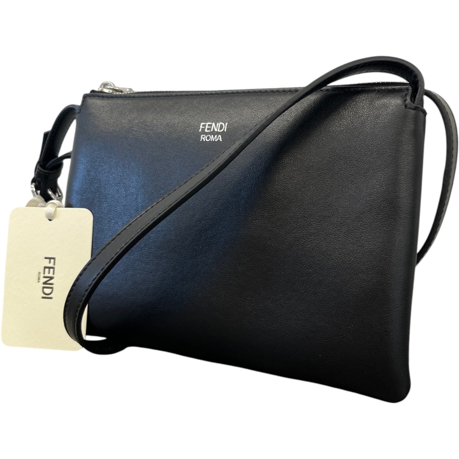 Women's Roma Pochette Pouch Black - Photo 5