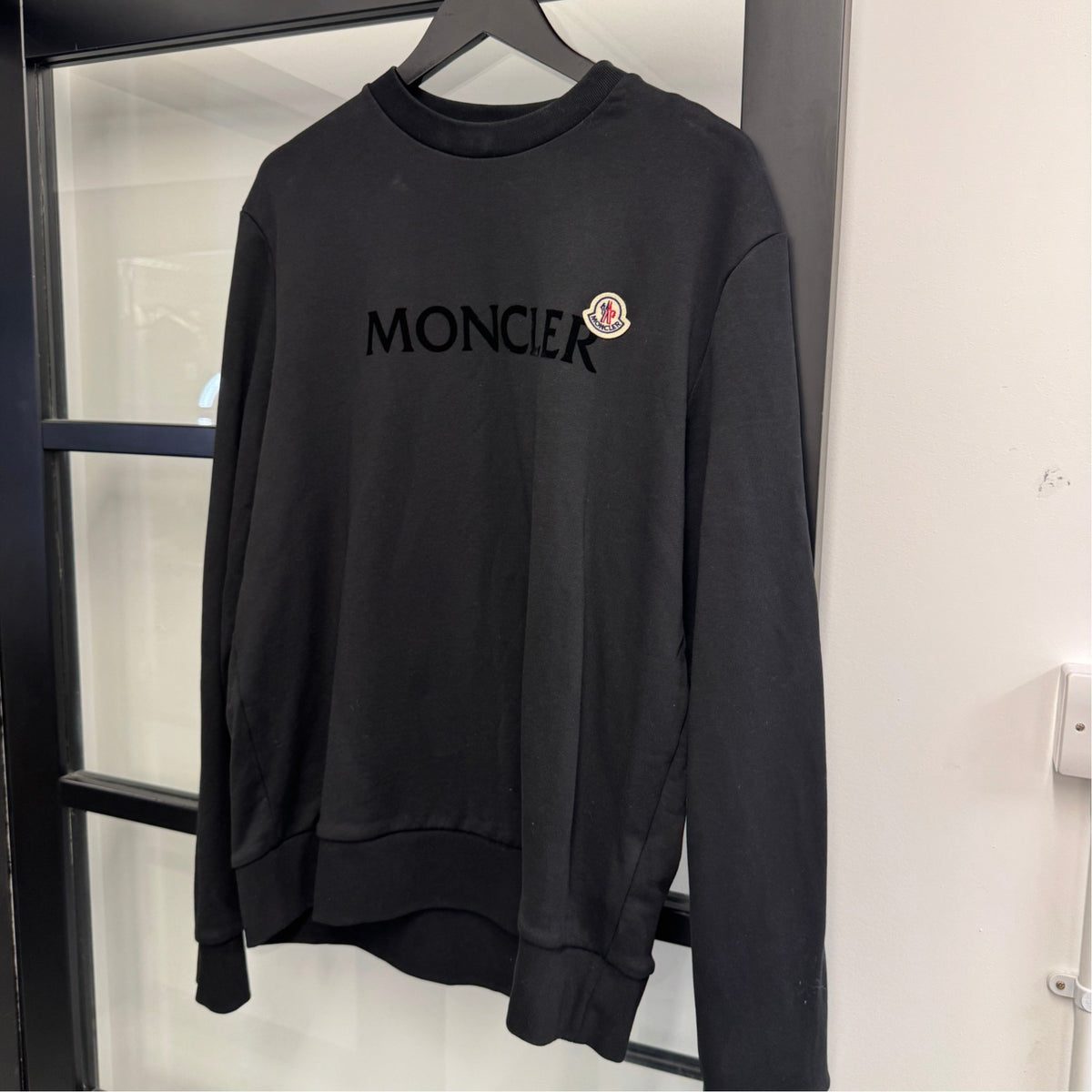 Men's Maglia Sweatshirt Black Size XL - Photo 8