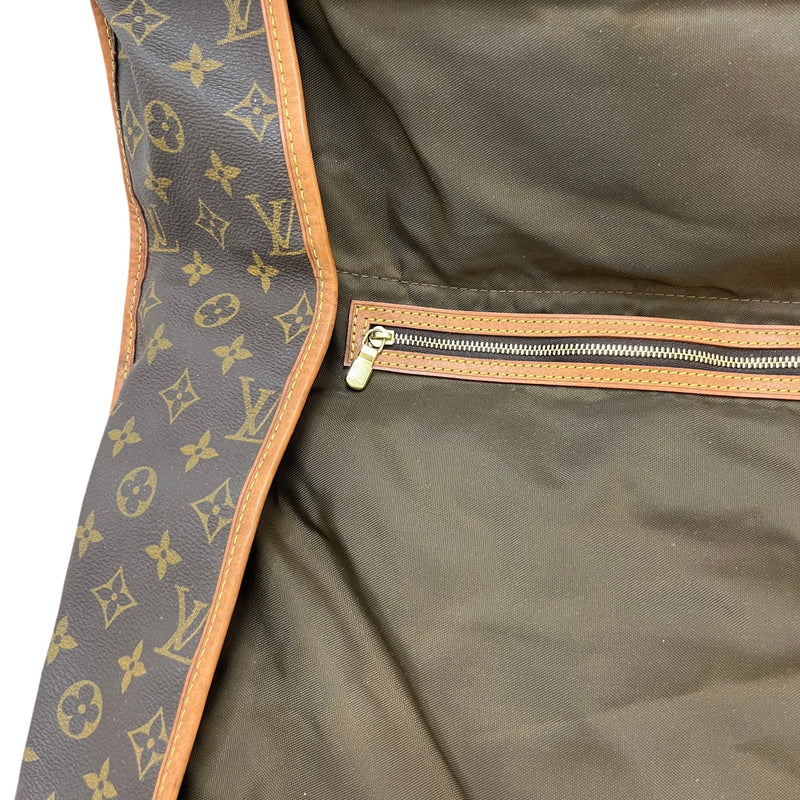 Men's Monogram Garment Carrier Travel Bag Brown
