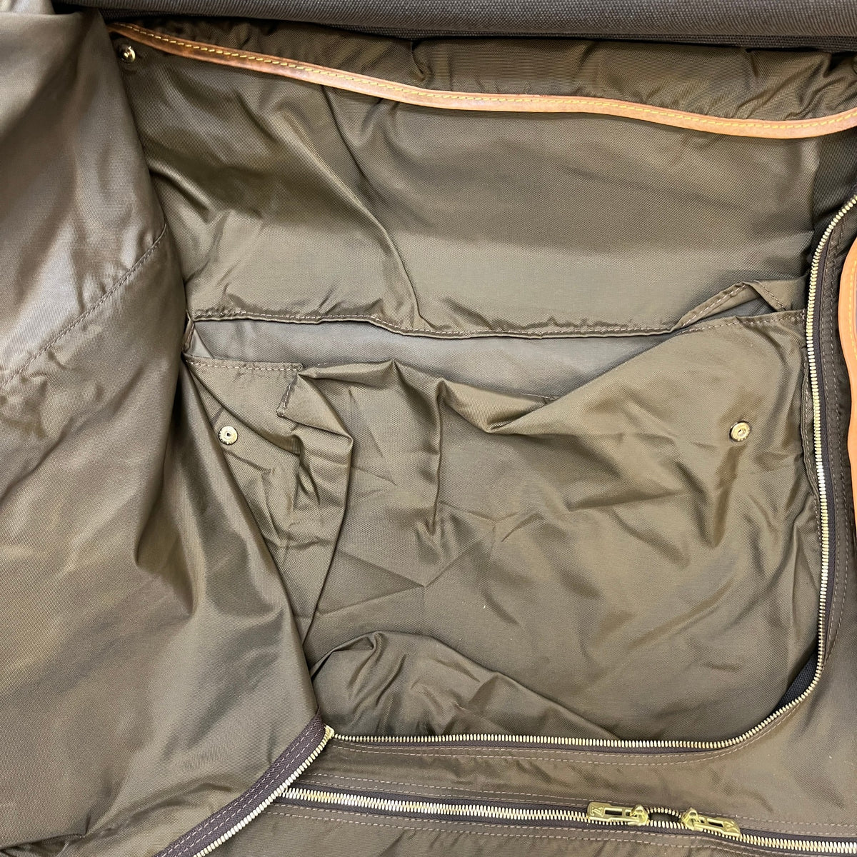 Men's Monogram Garment Carrier Travel Bag Brown - Photo 20
