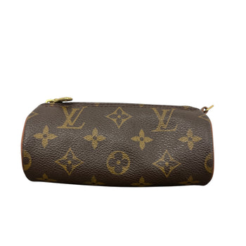 Women's Monogram Vintage Trousse Rondo Pouch Brown