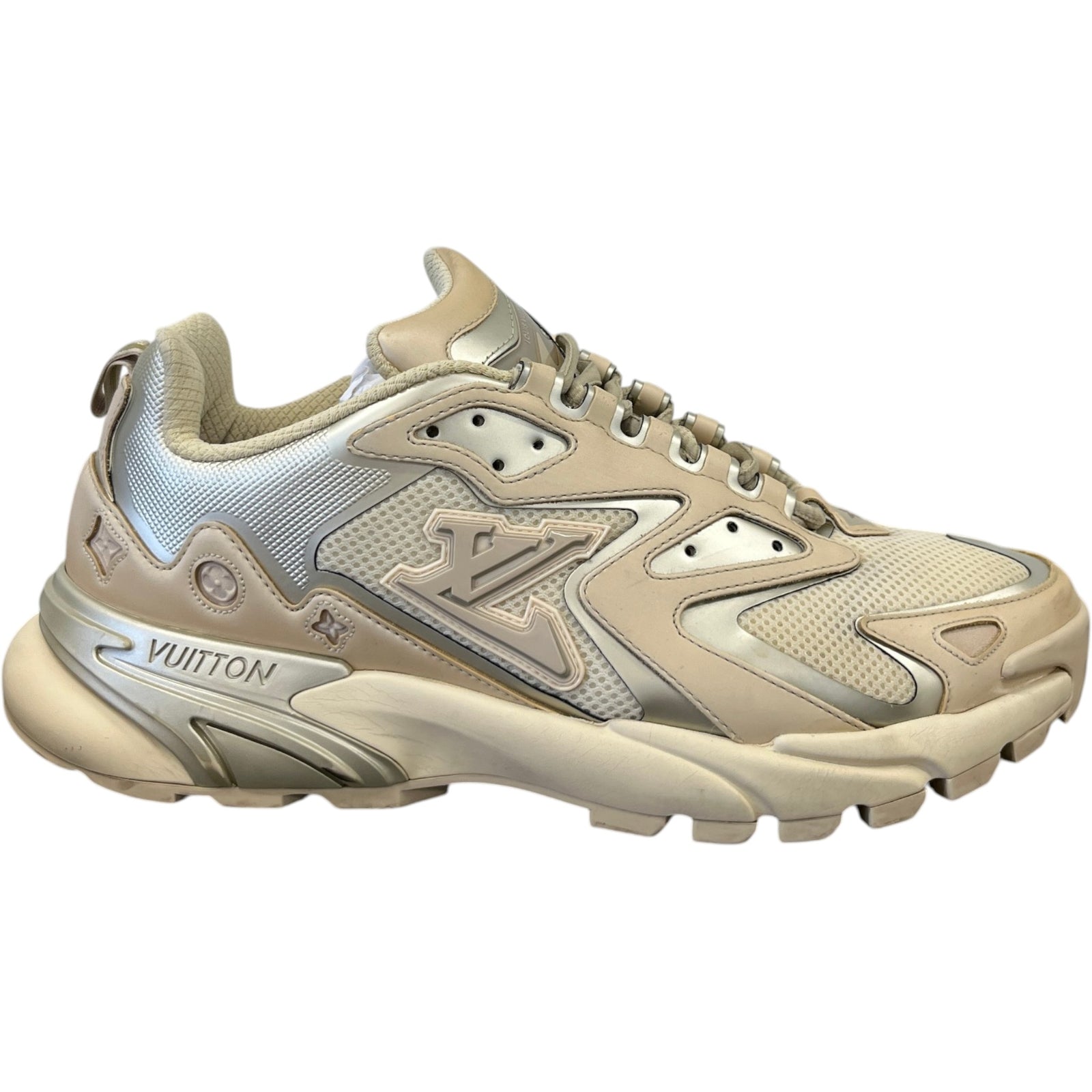 Men's Runner Tatic Low Trainers Beige Size EU 42 / UK 8 - Photo 1