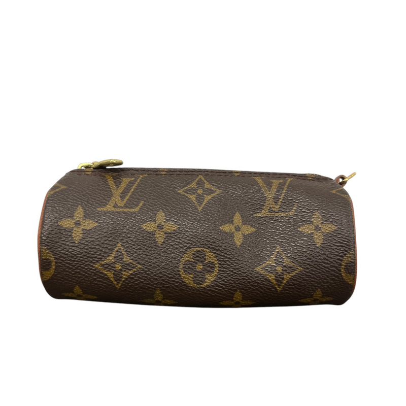 Women's Monogram Vintage Trousse Rondo Pouch Brown
