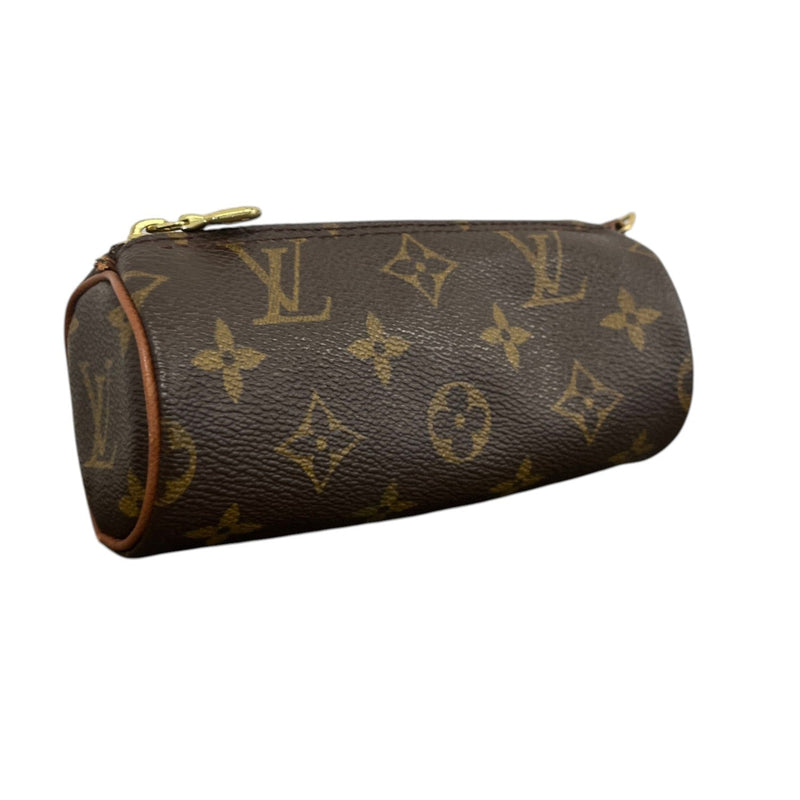Women's Monogram Vintage Trousse Rondo Pouch Brown