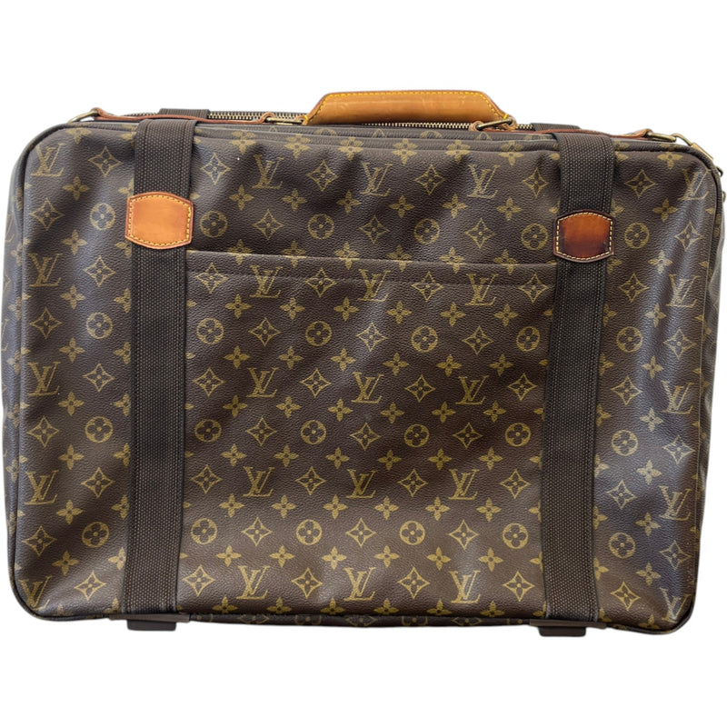 Vintage Monogram Satellite 53 Suitcase Brown