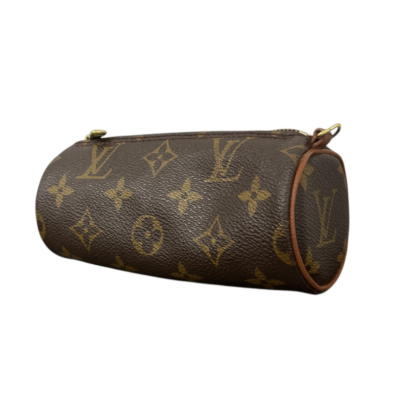 Women's Monogram Vintage Trousse Rondo Pouch Brown