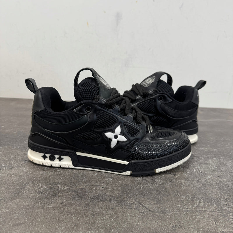 Men's LV Skate Low Trainers Black Size UK 7.5 / EU 41.5