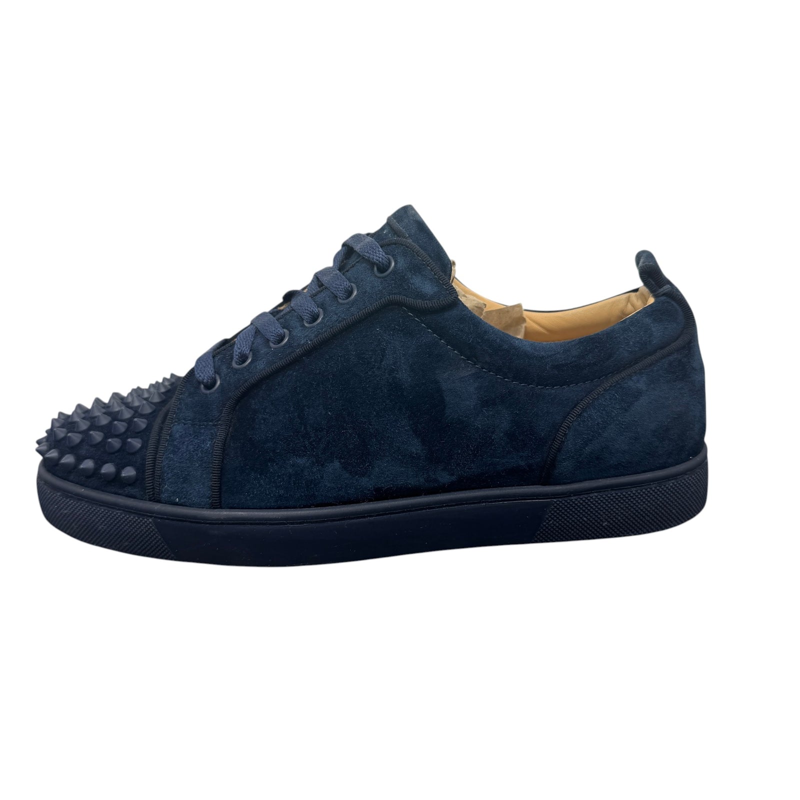 Men's Louis Junior Spikes Flat Low Trainers Navy Size EU 40 / UK 6 - Photo 4