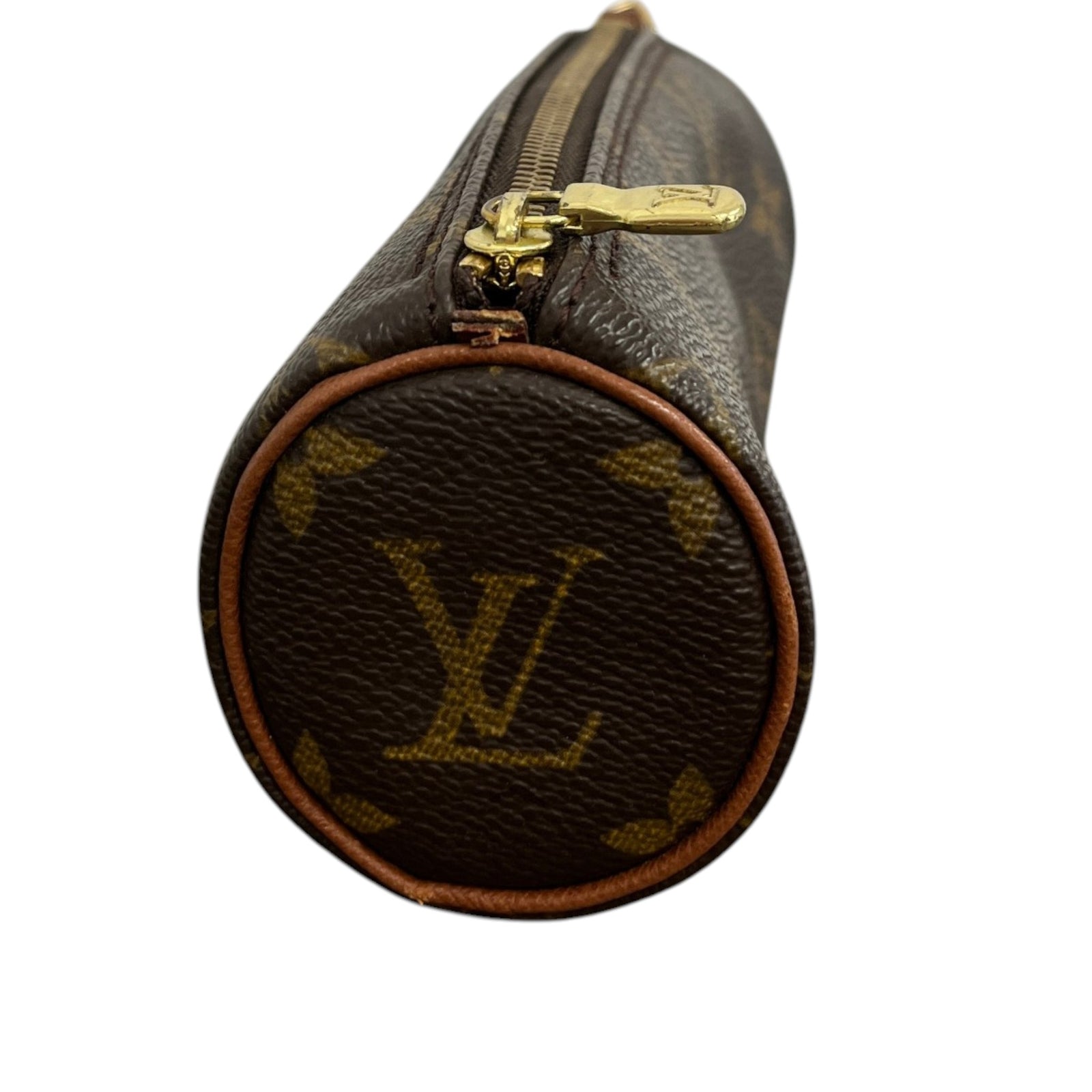 Women's Monogram Vintage Trousse Rondo Pouch Brown - Photo 7