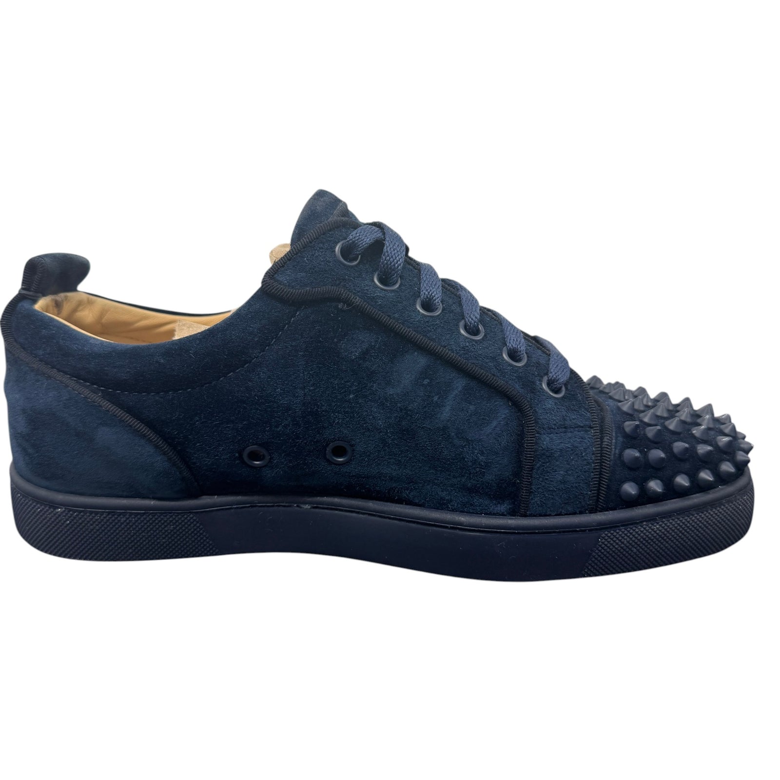 Men's Louis Junior Spikes Flat Low Trainers Navy Size EU 40 / UK 6 - Photo 5