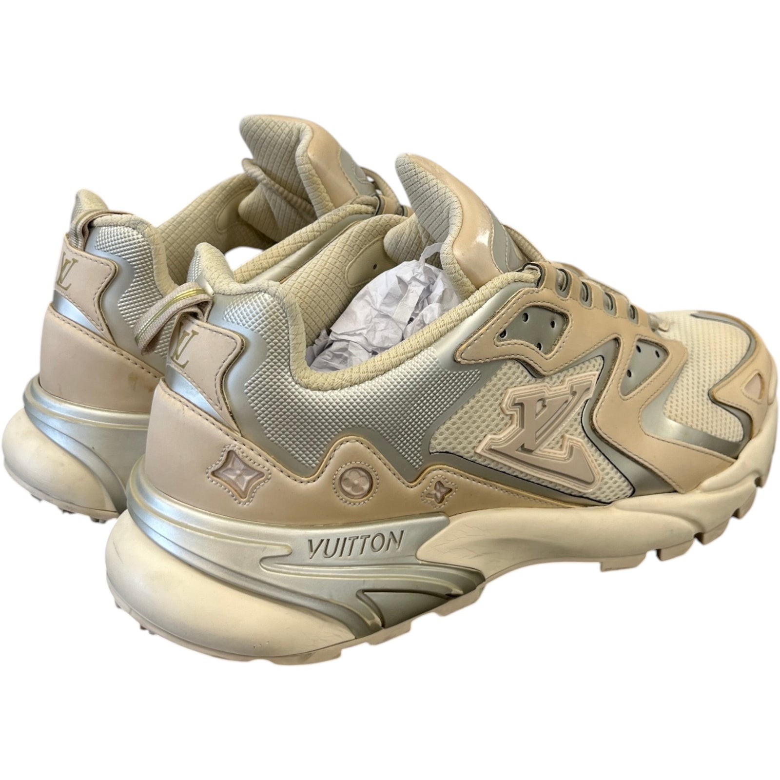 Men's Runner Tatic Low Trainers Beige Size EU 42 / UK 8 - Photo 8