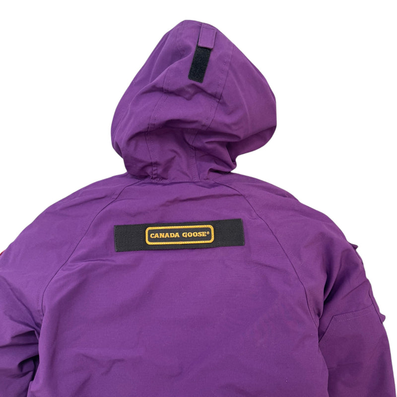 Girl's Junior Rundle Bomber Down Jacket Purple Size 16 years